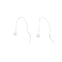 K18WG Bông tai ngọc trai Akoya 4.8mm - Hàng hiệu Chính hãng 870858