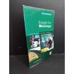 Express Series English for meetings mới 90% bẩn bìa, ố 2009 HCM2811 Kenneth Thompson HỌC NGOẠI NGỮ