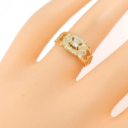 Nhẫn kim cương K18YG 0.10CT 671290