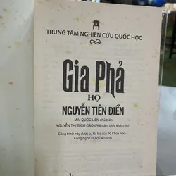 GIA PHẢ HỌ NGUYỄN TIÊN ĐIỀN 723390