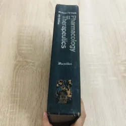 PHARMACOLOGY AND THERAPEUTICS (4th Edition) – Musser / O’Neill 968616