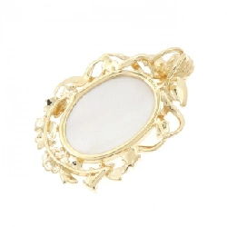 K18YG Thiên Thần Mặt Dây Chuyền Shell Cameo - Hàng hiệu Chính hãng 871264