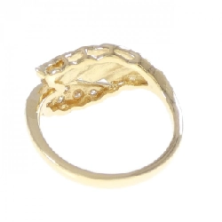 Nhẫn kim cương lá K18YG 0.13CT - Hàng hiệu Authentic 853989