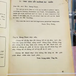 THƯ TỪ GIAO THIỆP HẰNG NGÀY 596179