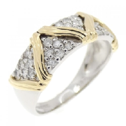 Nhẫn kim cương PT900/K18YG 0.30CT