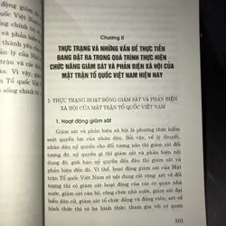 Thực hiện chức năng giám sát và phản biện xã hội của mặt trận tổ quốc Việt Nam hiện nay 626926
