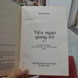 TIẾU NGẠO GIANG HỒ ( TẬP 5,6,7,8) - KIM DUNG 469785
