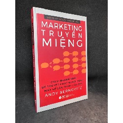 Marketing truyền miệng Andy Sernovitz New 90% SBM3003 63884