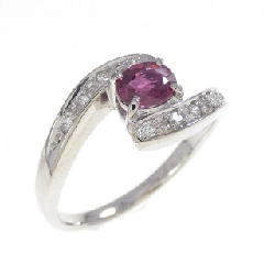 Nhẫn Ruby K18WG 0.41CT - Hàng hiệu Chính hãng