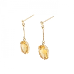K18YG Citrine Earrings - Hàng hiệu Authentic 869304