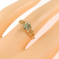 Nhẫn Garnet Xanh K18YG - Hàng hiệu Chính hãng 855067