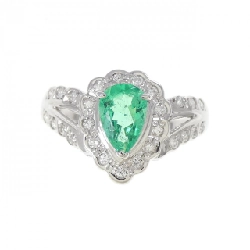 Nhẫn Emerald PT900 0.53CT - Hàng hiệu Chính hãng 848920