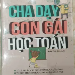 Cha dạy con gái học toán