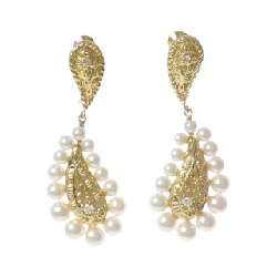 Bông tai ngọc trai Akoya Mikimoto - Hàng hiệu Authentic