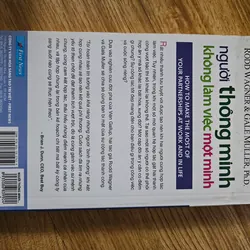 Người thông minh không làm việc một mình
 675322