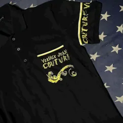 Áo polo Versace đen siêu chất 776834