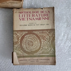 Anthologie de la lietterature Vietnamienne | 4 tập | in 1972 đến 1975 giấy tốt 507641