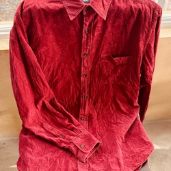 Áo sơ mi Uniqlo nhung tăm 451920