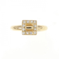 Nhẫn kim cương K18YG 0.08CT 671740