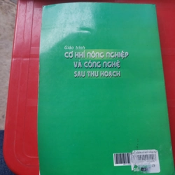 Giáo trình cơ khí nông nghiệp và công nghệ sau thu hoạch  541906
