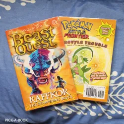 Combo 2 truyện luyện đọc Tiếng Anh Beast Quest và Pokemon (Bé trai)