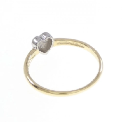 Nhẫn kim cương hình trái tim 18KTYG/18KTWG 667719