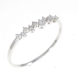 Nhẫn kim cương 750WG 0.162CT - Hàng hiệu Authentic