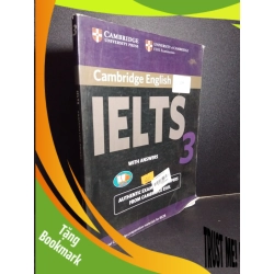 (TẶNG BOOKMARK) Ielts Examination Papers with answers mới 90% bẩn bìa, ố nhẹ, tróc gáy nhẹ RBK2101 Cambridge Esol HỌC NGOẠI NGỮ