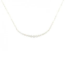 K18YG Dây chuyền kim cương 0.50CT - Hàng hiệu Chính hãng