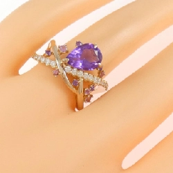 Nhẫn đá màu K18PG 668880