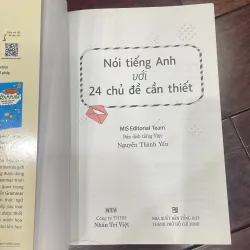 Nói tiếng anh với 24 chủ đề cần thiết : sách học tiếng anh - ko đĩa cd  1034898