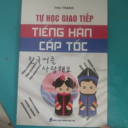 Sách Tự học Tiếng Hàn Cấp Tốc còn mới