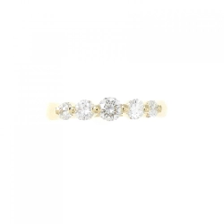 Nhẫn kim cương K18YG 0.30CT 672392