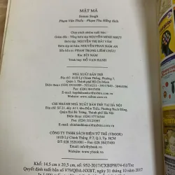 Mật Mã - Từ Cổ Điển Đến Lượng Tử - Simon Singh 927942