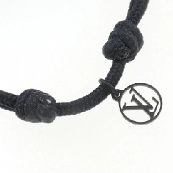 Vòng tay Louis Vuitton Lockit Virgil Abloh Đen 668332