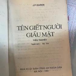 TÊN GIẾT NGƯỜI GIẤU MẶT - J.P.GAREN  1004900