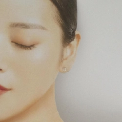 K18YG Bông tai hoa kim cương 0.30CT - Hàng hiệu Chính hãng 866932