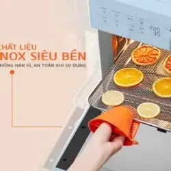 ⚡ UNIE SKY BLUE 14.5L – Công nghệ đối lưu mạnh mẽ, chiên vàng giòn nhanh hơn! 718761