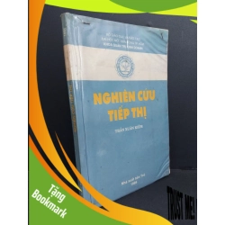 (TẶNG BOOKMARK) Nghiên cứu tiếp thị mới 80% bẩn bìa, ố, có chữ viết trang đầu 1995 RBK2811 Trần Xuân Kiêm GIÁO TRÌNH, CHUYÊN MÔN