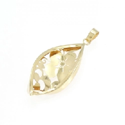 Mặt dây chuyền hoa 750YG - Hàng hiệu Authentic 865718