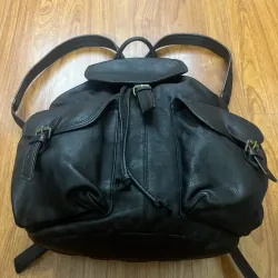 Balo nam 27x42x16 da thật 2hand 992644