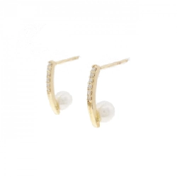 K10YG Bông tai ngọc trai nước ngọt - Hàng hiệu Authentic 866400