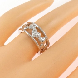 Nhẫn kim cương hình trái tim K18WG 0.04CT - Hàng hiệu Chính hãng 853817