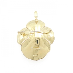 K18YG/K18WG Hoa văn Kim cương Brooch 0.38CT - Hàng hiệu Chính hãng 872213