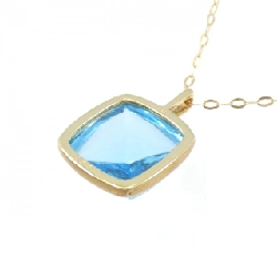 K18YG Blue Topaz Necklace 5.00CT - Hàng hiệu Authentic 860772