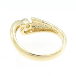 Nhẫn kim cương K18YG 0.275CT 671382