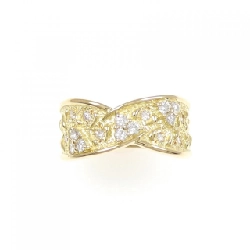 Nhẫn kim cương K18YG 0.35CT - Hàng hiệu Authentic 854759