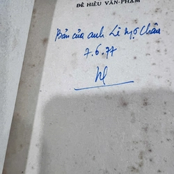 ĐỂ HIỂU VĂN PHẠM ( CÓ THỦ BÚT TÁC GIẢ) - NGUYỄN HIẾN LÊ 537739