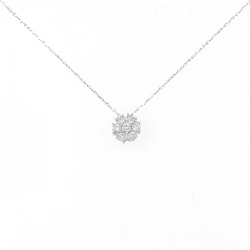 Dây chuyền kim cương PT hoa 0.20CT - Hàng hiệu chính hãng