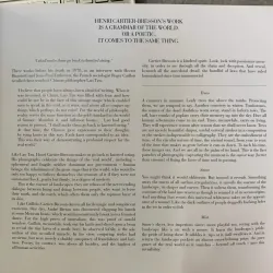 HENRI CARTIER BRESSON: LANDSCAPE TOWNSCAPE  - ORSENNA & MACÉ 752070